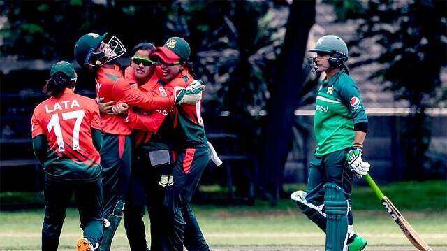 পাকিস্তানকে হারিয়ে দিল বাংলাদেশের টাইগ্রেসরা