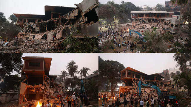 সকালেও ৩২ নম্বরের বাড়ি ভাঙা চলছে, গুঁড়িয়ে দেওয়া হয়েছে সামনের অনেকটা